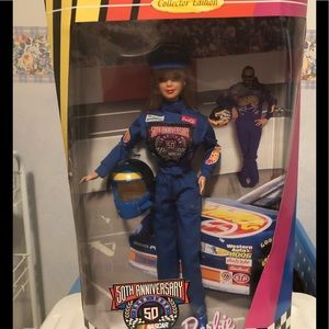 Barbie Nascar new in box